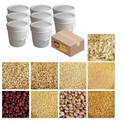 FSG Vegan 6 month Organic Staple Supply#10 Cans + Buckets