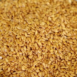 Organic Natural Golden Flax Seed - 5 lb mylar bag