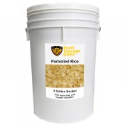 Parboiled Rice - 35 lb - 5 gal Bucket