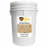 Pearled Barley - 36 lb - 5 gal bucket