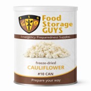Cauliflower, Freeze Dried - 5 oz - #10 Can
