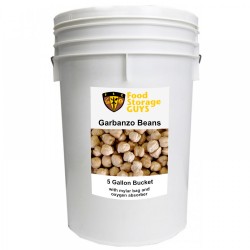 Garbanzo Beans - 33 lb - 5 gal Bucket