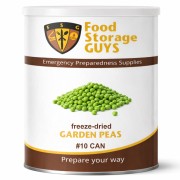 Garden Peas, Freeze-Dried  - 18 oz #10 can