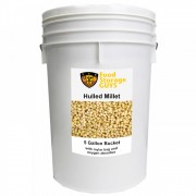 Hulled Millet - 36 lb - 5 gal Bucket