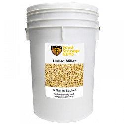 Hulled Millet - 36 lb - 5 gal Bucket