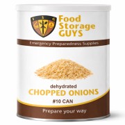 Chopped Onions, Dehydrated - 36 oz - #10 Can