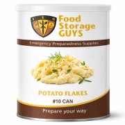 Potato Flakes, Dehydrated, Mashed Potatoes - 30 oz - #10 Can