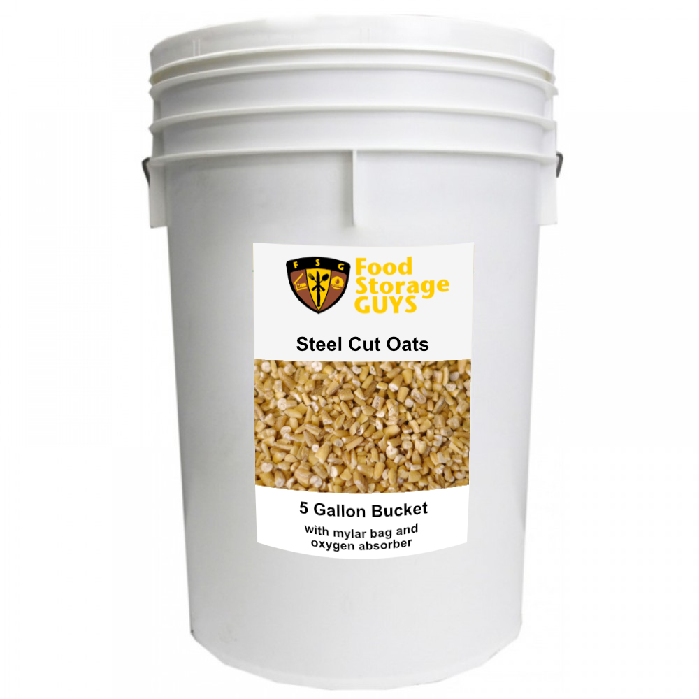 Steel Cut Oats - 33 lb - 5 gal Bucket