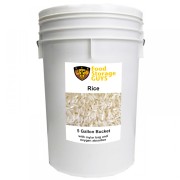 Long Grain White Rice - 36 lb. 5 gal Bucket