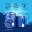 5 Gallon Stackable Water Containers, 4 Pack (20 gal)