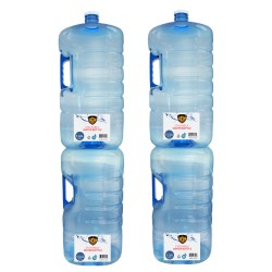 5 Gallon Stackable Water Bottle, 4 Pack (20 gal)