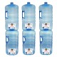 5 Gallon Stackable Water Bottle, 8 Pack (40 gal)