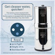 Royal Berkey (3.25 g) Water Filter System