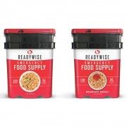 ReadyWise Vegetarian 1 mo.
Primary Food Supply
1,910 calories per day
Pouches