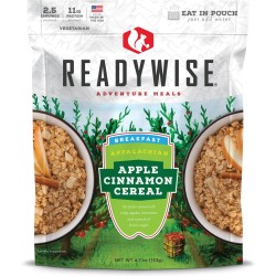 ReadyWise Adventure Meal - Apple Cinnamon Cereal - 6 Pack.