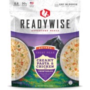 ReadyWise Adventure Meal - Creamy Pasta and Chicken - 6 Pack.