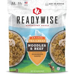 ReadyWise Adventure Meal - Noodles and Beef - 6 Pack.