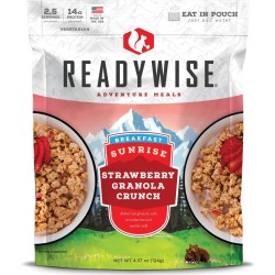 ReadyWise Adventure Meal - Strawberry Granola Crunch-GF - 6 Pack.