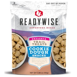 ReadyWise Vegan Adventure Meal - Trail Treats Cookie Dough Snacks - 6 Pack.