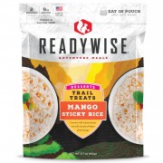 ReadyWise Vegan Adventure Meal - Trail Treats Mango Sticky Rice-GF - 6 Pack.