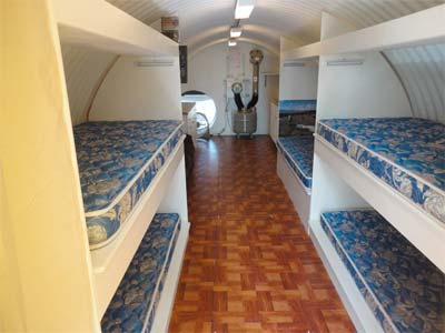Interior of 25x10 Atlas Shelter