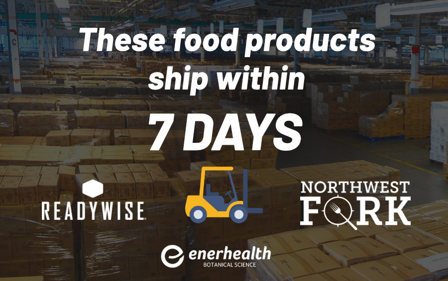 Emergency food ship times fast